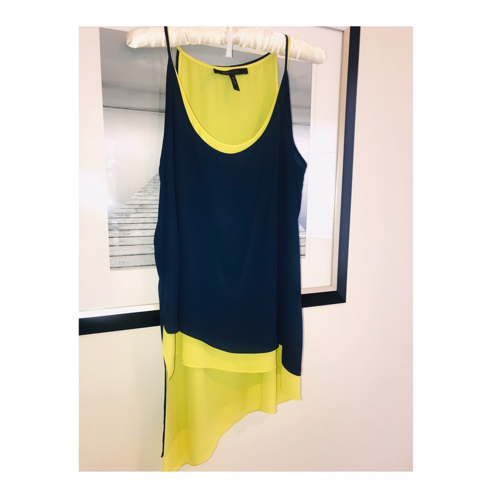 GORGEOUS SPRING DOUBLE LAYERED HIGH LOW HEM TOP